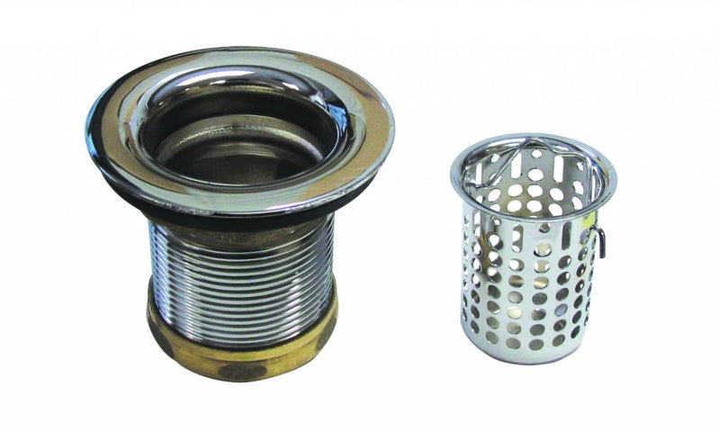 Westbrass D218 Junior Basket Style Bar Strainer