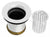 Westbrass D218 Junior Basket Style Bar Strainer