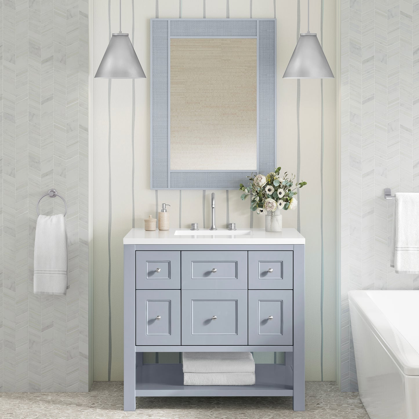 James Martin D225-M28 Solene 28" Mirror - Parent