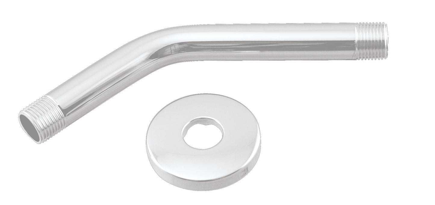 Westbrass D301-1 1/2 in. IPS x 8 in. Shower Arm