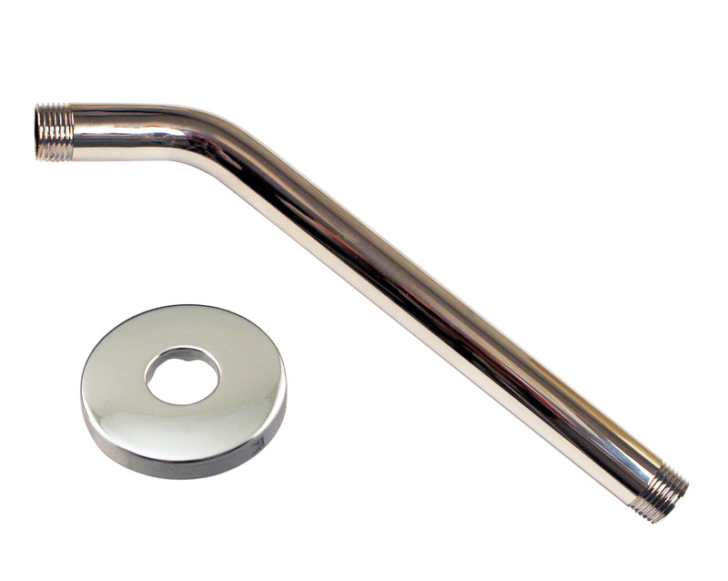 Westbrass D302-1 1/2 in. IPS x 10 in. Shower Arm