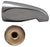 Westbrass D310 Standard 5-1/2 in. Tub Spout