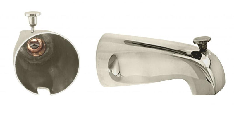 Westbrass D311 Nose Diverter 5-1/2 in. Tub Spout