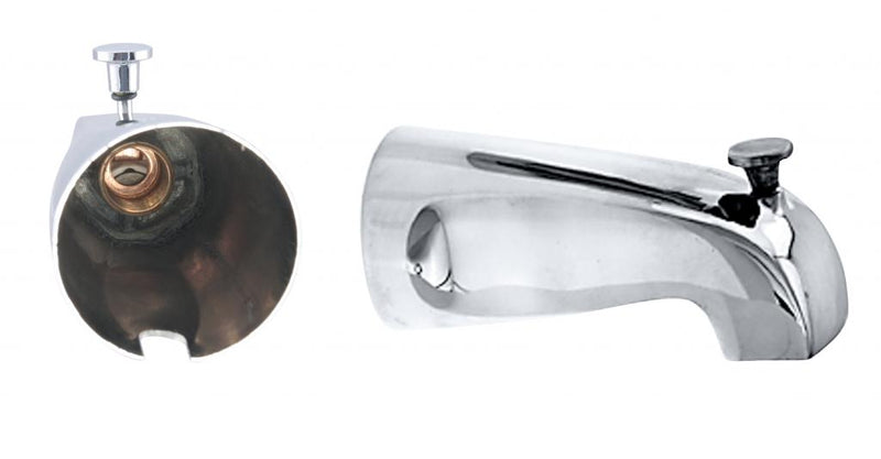 Westbrass D311 Nose Diverter 5-1/2 in. Tub Spout