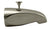 Westbrass D3112 Rear Diverter 5-1/2 in. Tub Spout