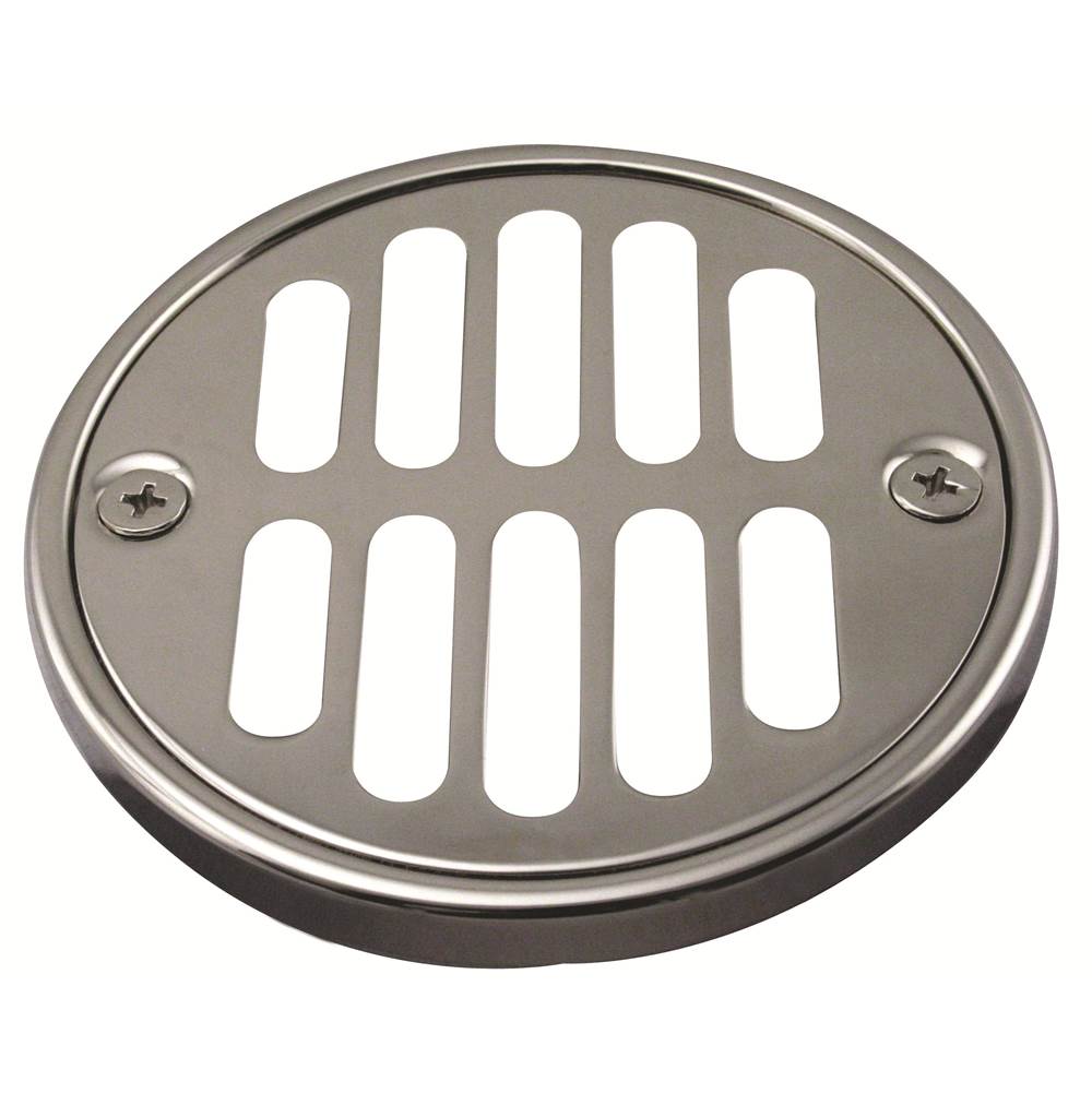 Westbrass D312 Shower Strainer Set with Screws, Grill and Crown