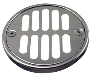 Westbrass D312 Shower Strainer Set with Screws, Grill and Crown