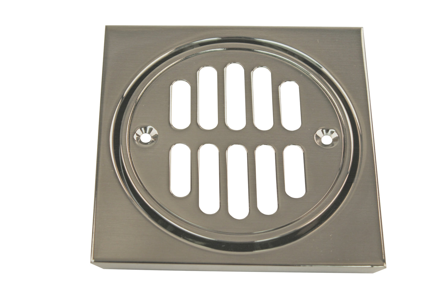 Westbrass D313 Shower Strainer Set Square with Crown