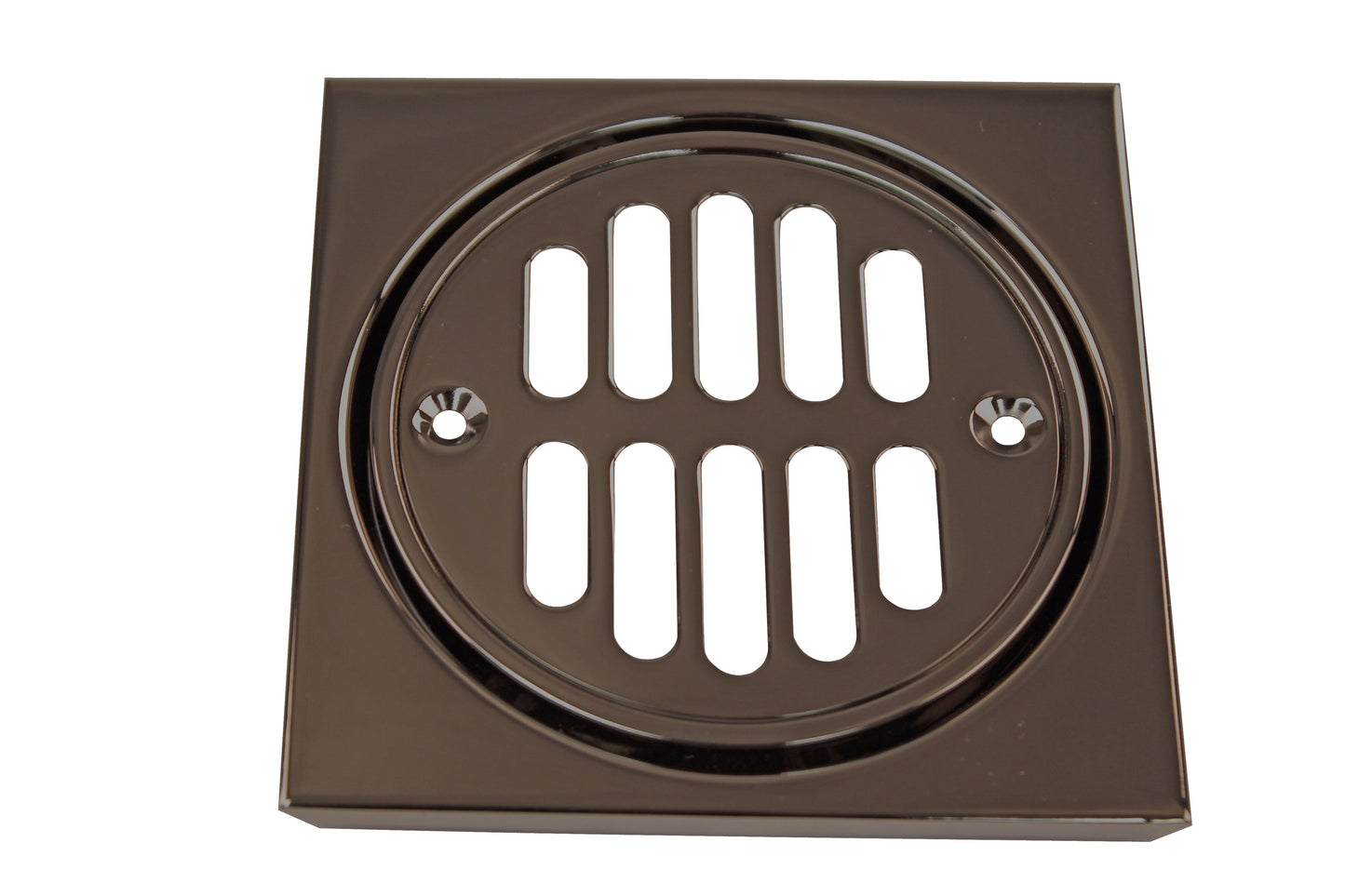 Westbrass D313 Shower Strainer Set Square with Crown