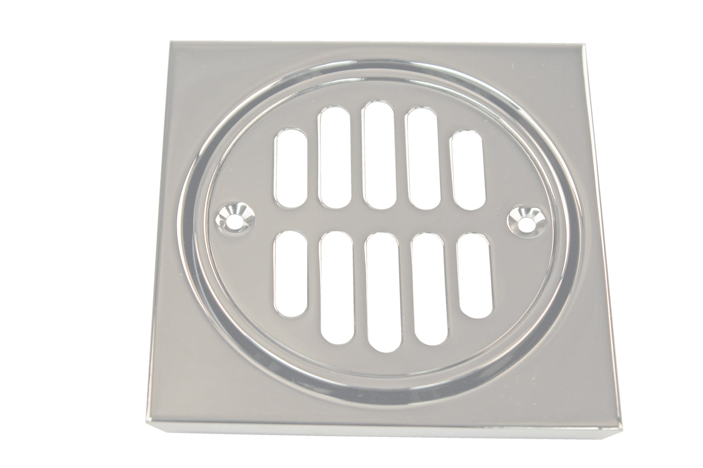 Westbrass D313 Shower Strainer Set Square with Crown