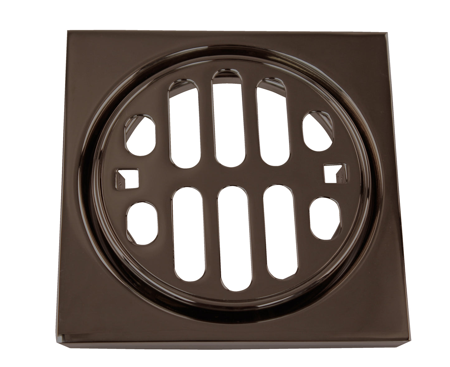 Westbrass D3171 Frank Pattern Snap-In Shower Strainer Grill, Square  and Crown