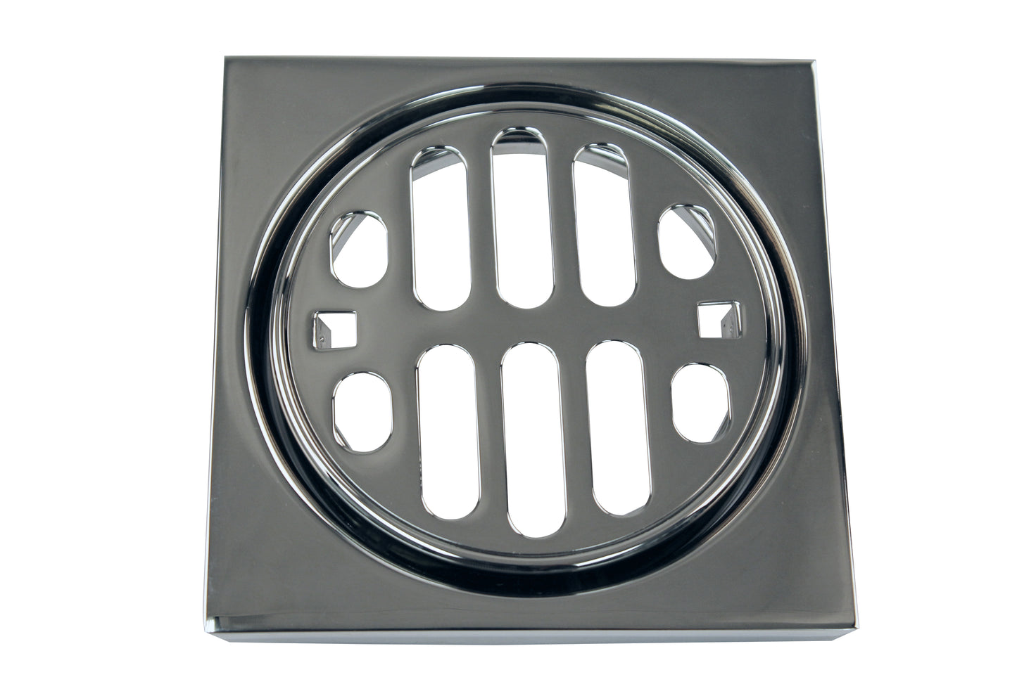 Westbrass D3171 Frank Pattern Snap-In Shower Strainer Grill, Square  and Crown