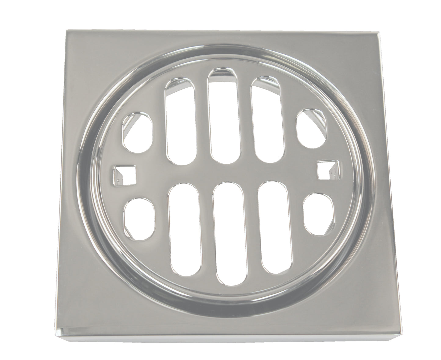 Westbrass D3171 Frank Pattern Snap-In Shower Strainer Grill, Square  and Crown