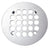 Westbrass D3191 Florestone Snap-In Shower Strainer