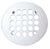 Westbrass D3191 Florestone Snap-In Shower Strainer