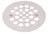 Westbrass D3193 4-1/4 in. O.D. Shower Strainer Plastic-Oddities Style