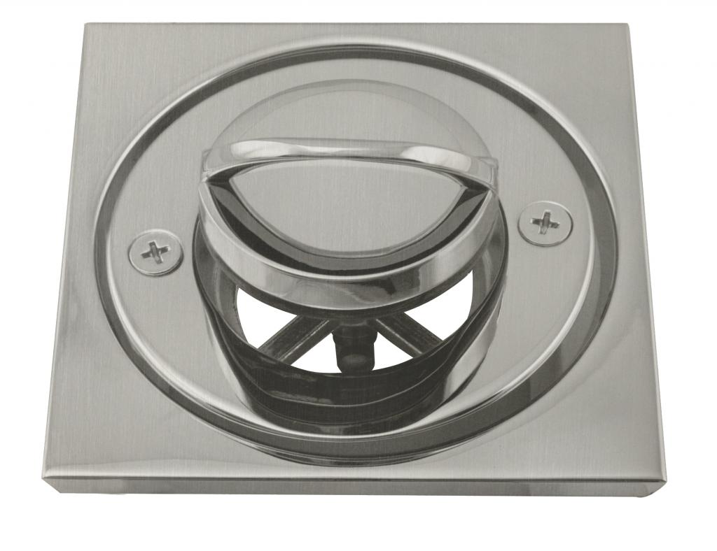 Westbrass D3201 Roman Tub Drain Trim with 4-1/4 in. OD Tile Square