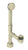 Westbrass D3211HK Finished Twist and Close Bath Waste - Hidden Overflow -14 in. Make-Up, 17 Ga. - Parent