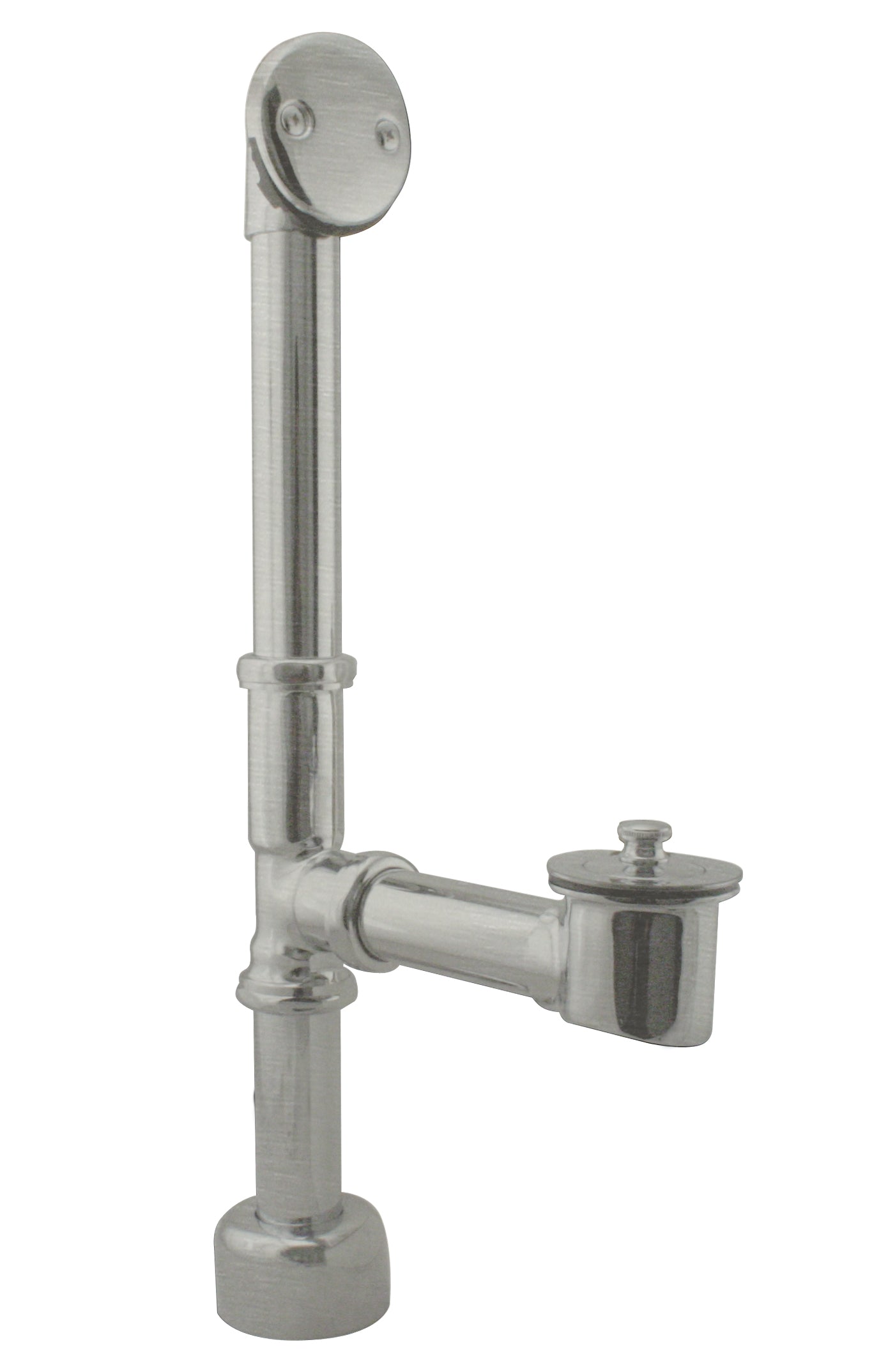 Westbrass D3211K Twist and Close Bath Waste - 14 in. Make-Up, 17 Ga. Tubing