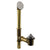 Westbrass D321H Twist and Close Bath Waste - Hidden Overflow -14 in. Make-Up, 17 Ga.