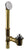 Westbrass D321H Twist and Close Bath Waste - Hidden Overflow -14 in. Make-Up, 17 Ga.