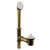 Westbrass D321H Twist and Close Bath Waste - Hidden Overflow -14 in. Make-Up, 17 Ga.