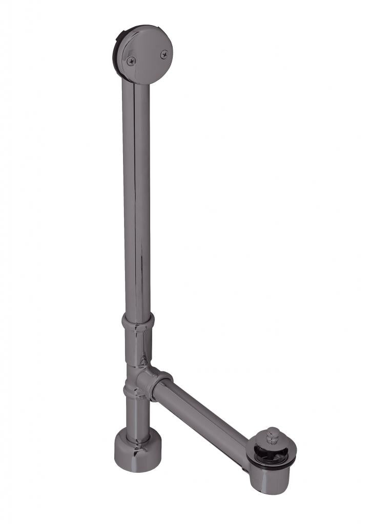 Westbrass D3221K Twist and Close Bath Waste - 22 in. Make-Up, 17 Ga. Tubing