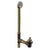 Westbrass D322H Twist and Close Bath Waste - Hidden Overflow -22 in. Make-Up, 17 Ga.