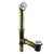 Westbrass D323 Beehive Grid Bath Waste - 14 in. Make-Up, 17 Ga. Tubing