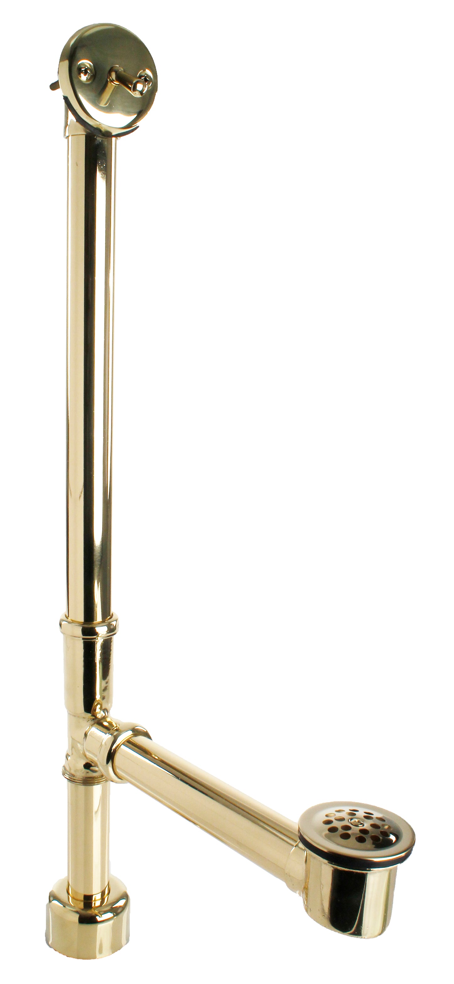 Westbrass D3241K Beehive Grid All Exposed Bath Waste - 22 in. Make-Up - Parent