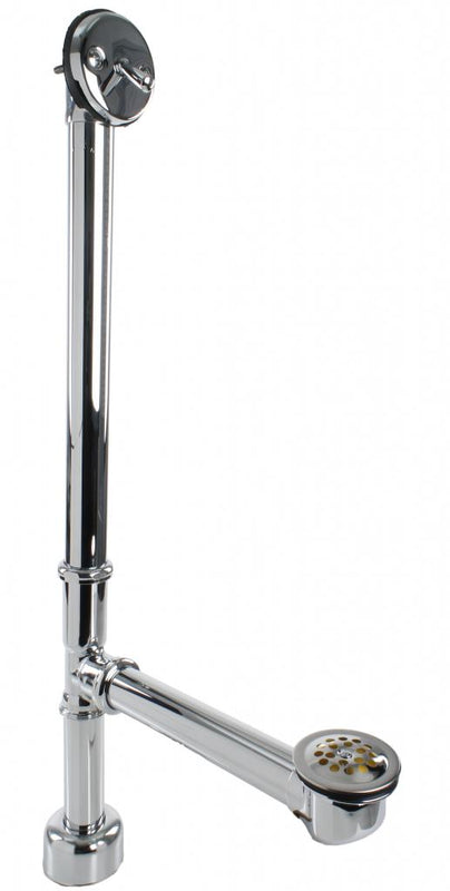 Westbrass D3241K Beehive Grid All Exposed Bath Waste - 22 in. Make-Up