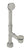 Westbrass D3251HK Finished European Tip Toe Bath Waste - Hidden Overflow -14 in. Make-Up, 17 Ga.