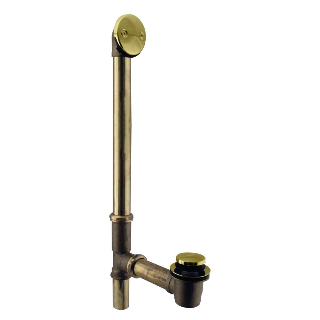 Westbrass D326G Tip Toe Bath Waste - 22 in. Make-Up, 20 Ga. Tubing - Parent