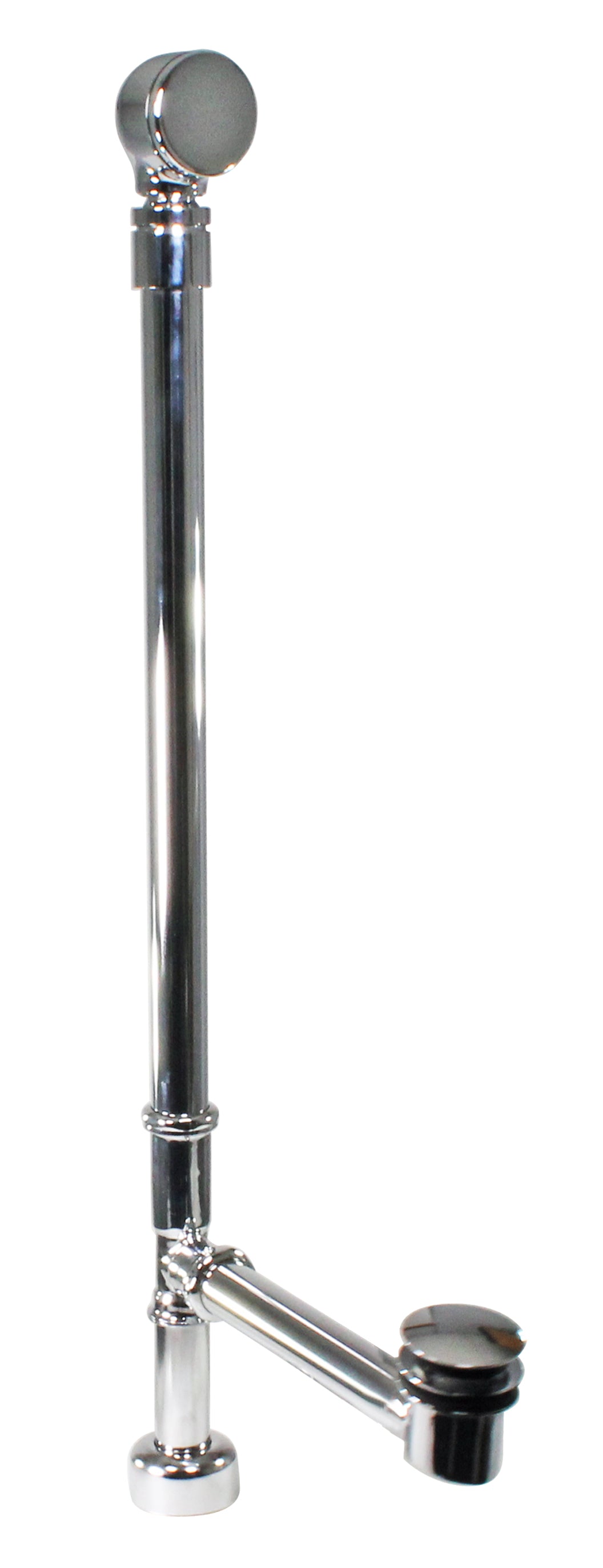 Westbrass D326124HKBJ Illusionary Fully Finished for Exposed Installations Ball Joint Overflow with ADA Approved Tip-Toe Drain - Parent