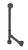 Westbrass D3261HK European Tip Toe Bath Waste - Hidden Overflow -22 in. Make-Up, 17 Ga.
