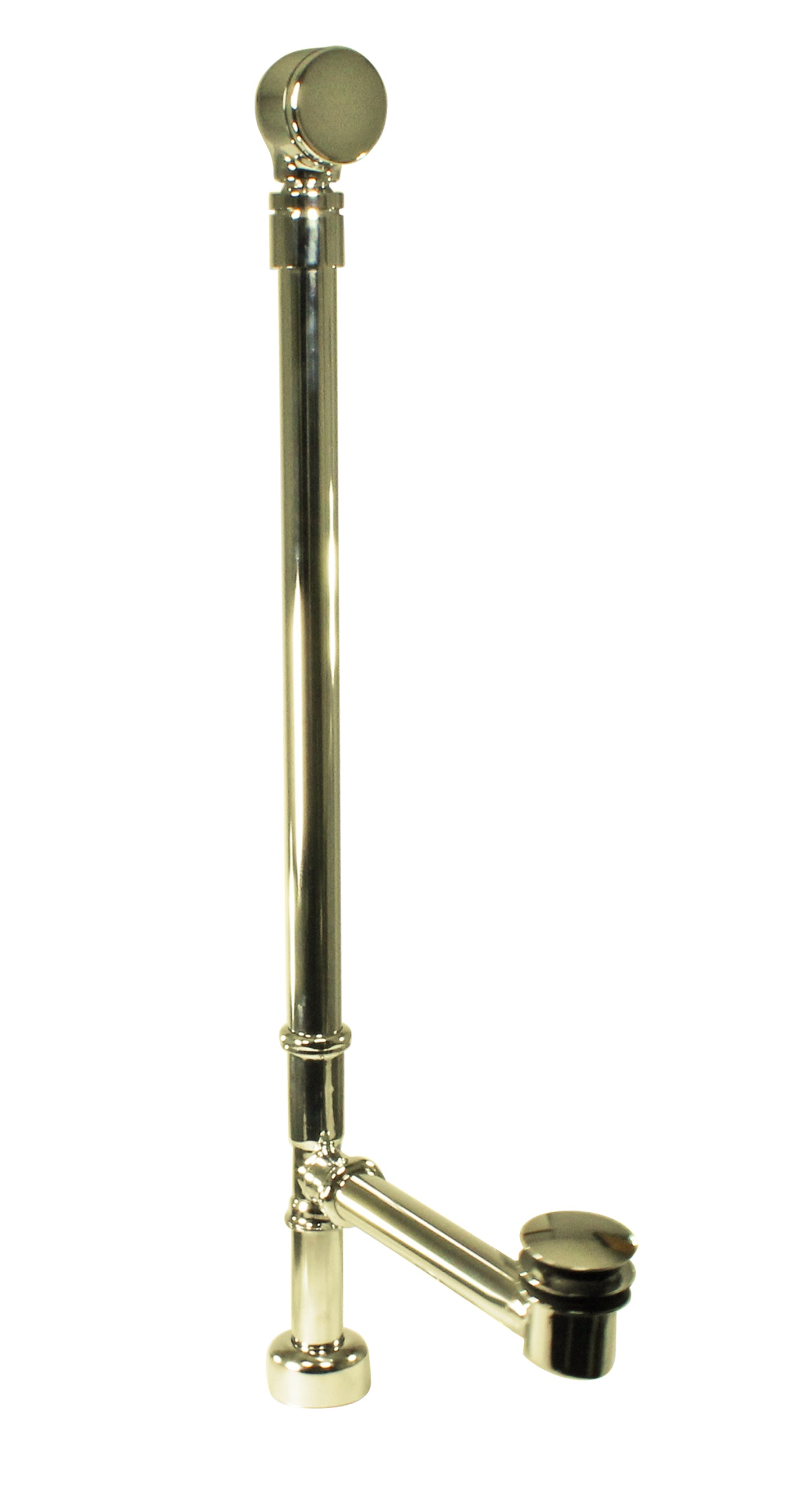 Westbrass D3261HKBJ Illusionary All Exposed Ball Joint Overflow with ADA approved Tip-Toe Drain - Parent