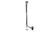 Westbrass D3261HKBJ Illusionary All Exposed Ball Joint Overflow with ADA approved Tip-Toe Drain