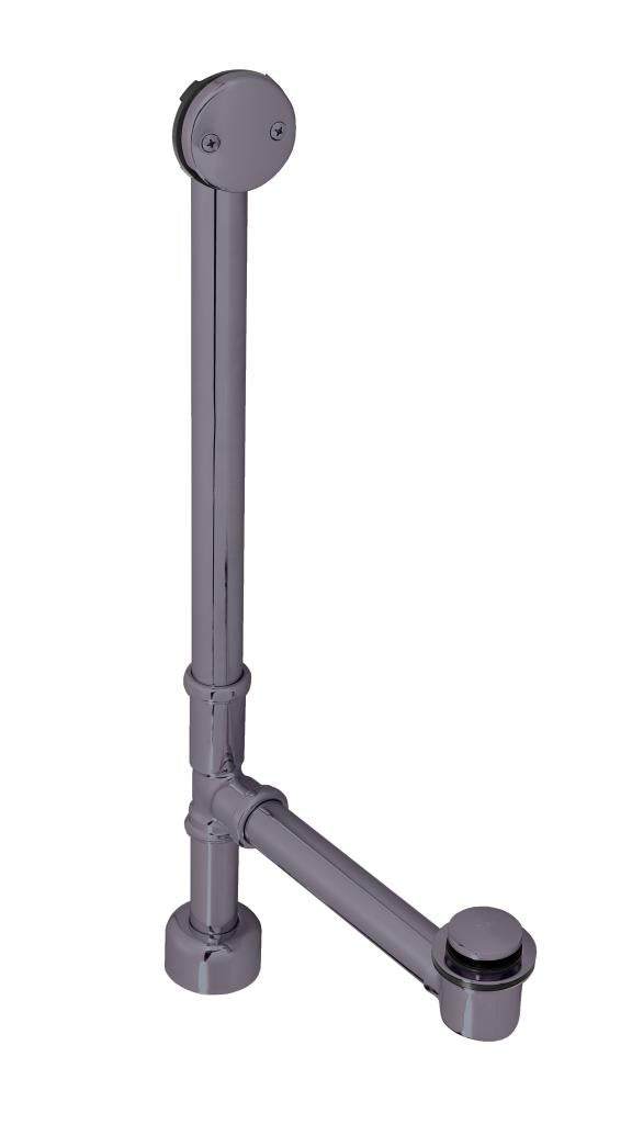 Westbrass D3261K Tip Toe All Exposed Bath Waste - 22 in. Make-Up