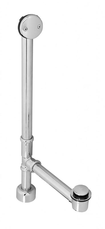 Westbrass D3261K Tip Toe All Exposed Bath Waste - 22 in. Make-Up