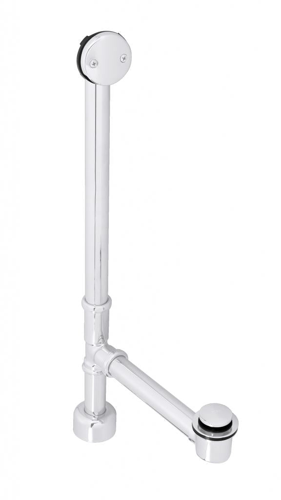 Westbrass D3261K Tip Toe All Exposed Bath Waste - 22 in. Make-Up