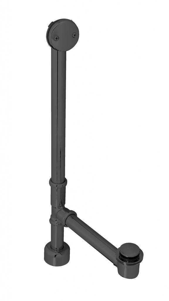 Westbrass D3261K Tip Toe All Exposed Bath Waste - 22 in. Make-Up