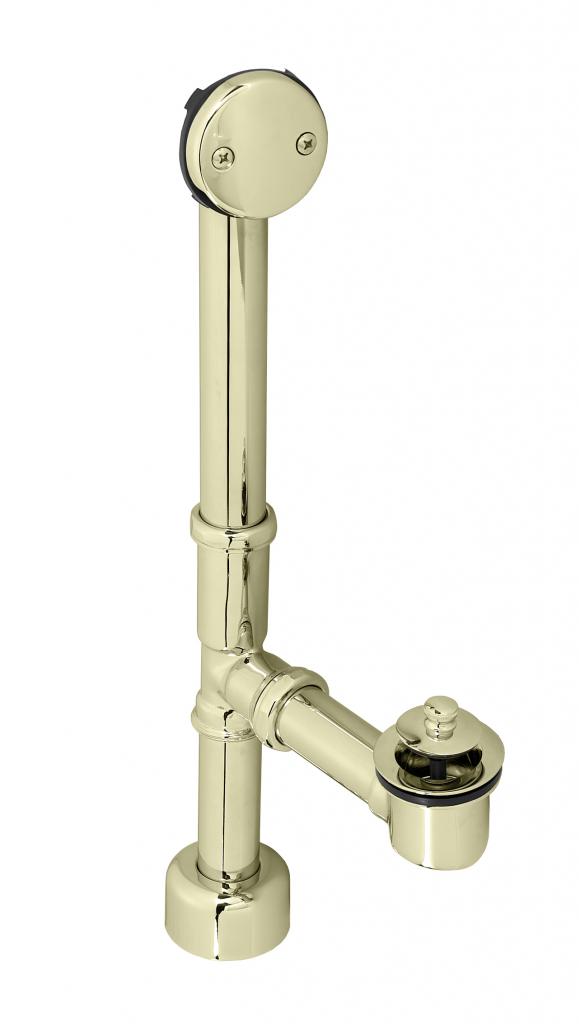 Westbrass D3263K All Exposed Pull and Drain Bath Waste - 14 in. Make-Up, 17 Ga. Tubing - Parent
