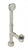 Westbrass D3263K All Exposed Pull and Drain Bath Waste - 14 in. Make-Up, 17 Ga. Tubing