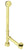 Westbrass D3265K Pull and Drain Bath Waste - 22 in. Make-Up, 17 Ga. Tubing - Parent
