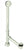 Westbrass D3265K Pull and Drain Bath Waste - 22 in. Make-Up, 17 Ga. Tubing