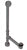 Westbrass D3265K Pull and Drain Bath Waste - 22 in. Make-Up, 17 Ga. Tubing