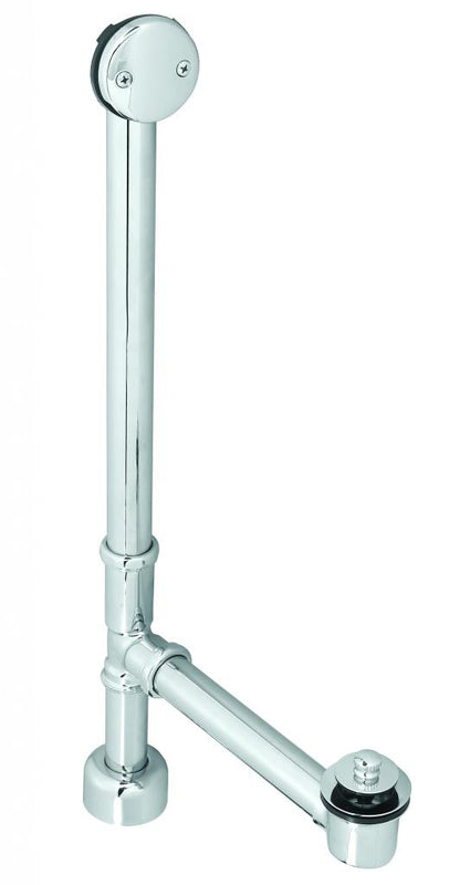 Westbrass D3265K Pull and Drain Bath Waste - 22 in. Make-Up, 17 Ga. Tubing