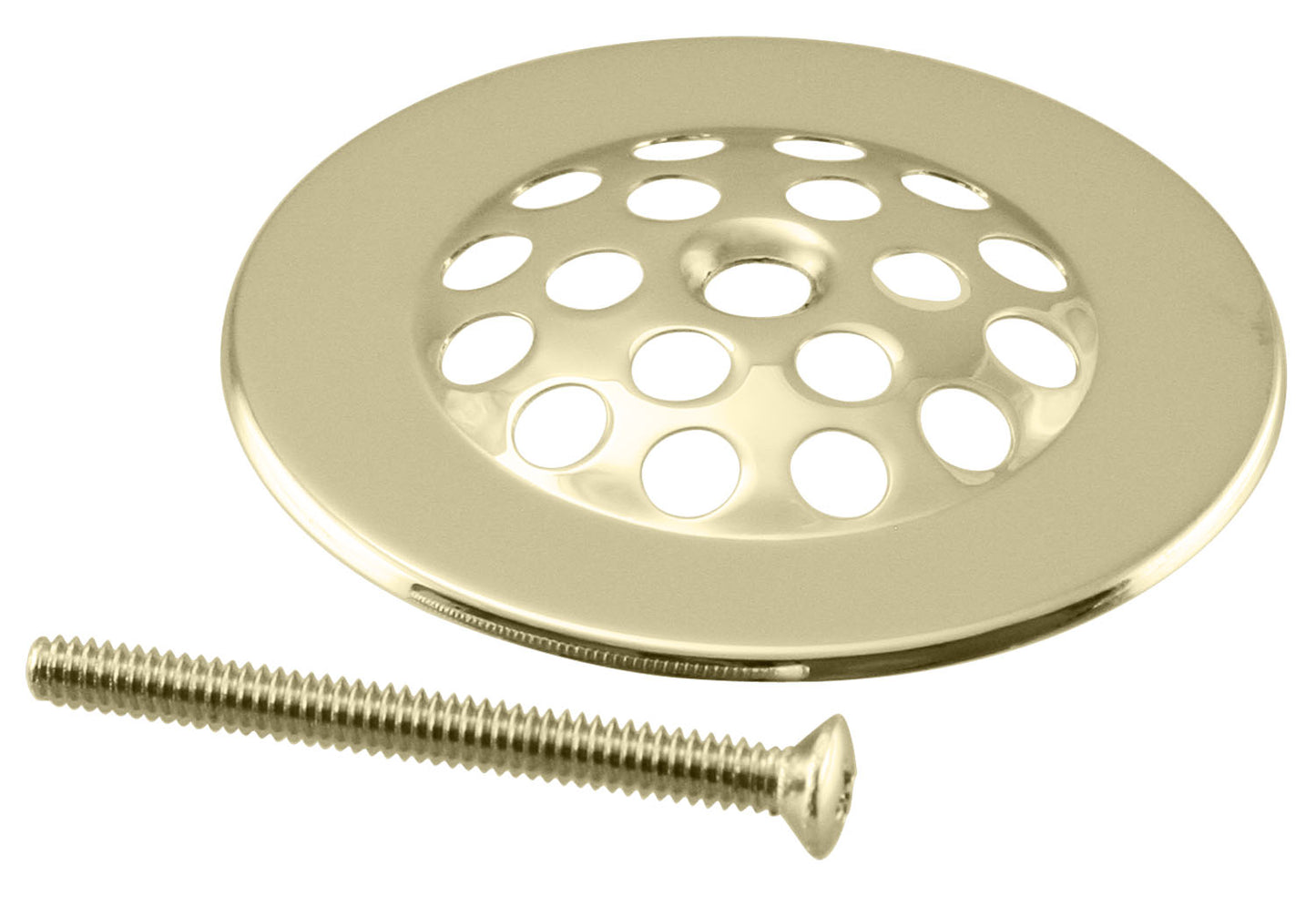 Westbrass D327 Gerber Style Bee-HiveTub Strainer Grid with Screw - Parent