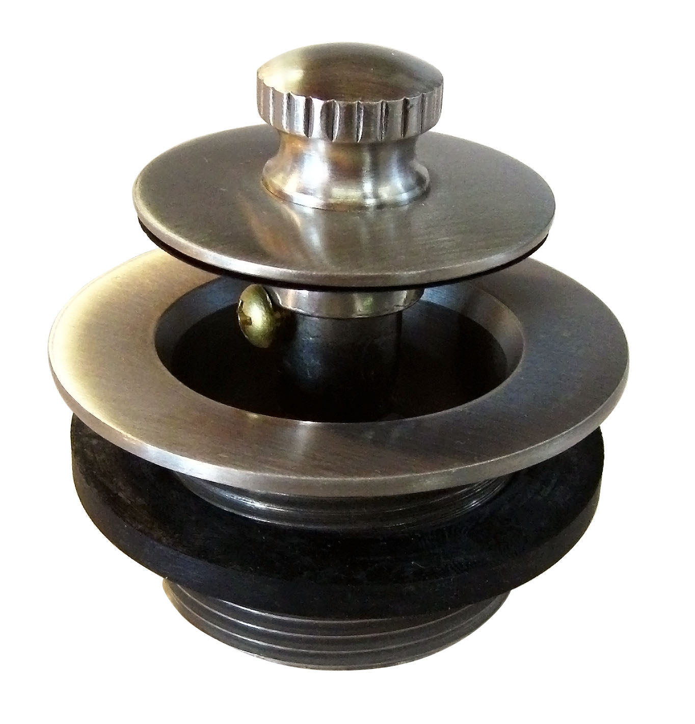 Westbrass D331-F Twist and Close 1-3/8 in. NPSM Fine Thread Bath Drain