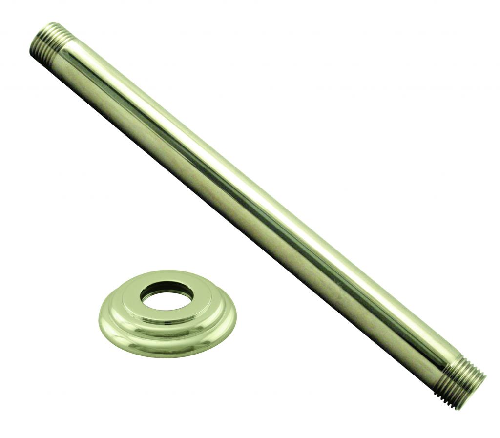 Westbrass D3606A 1/2 in. IPS x 6 in. Ceiling Mounted Shower Arm with Flange - Parent